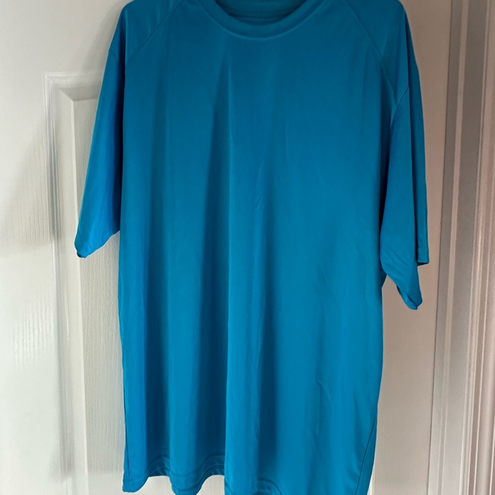 Paragon blue rash guard 3X